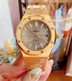 Copy Audemars Piguet Royal Oak Gray Dial Automatic Watches 37mm Lady_th.jpg